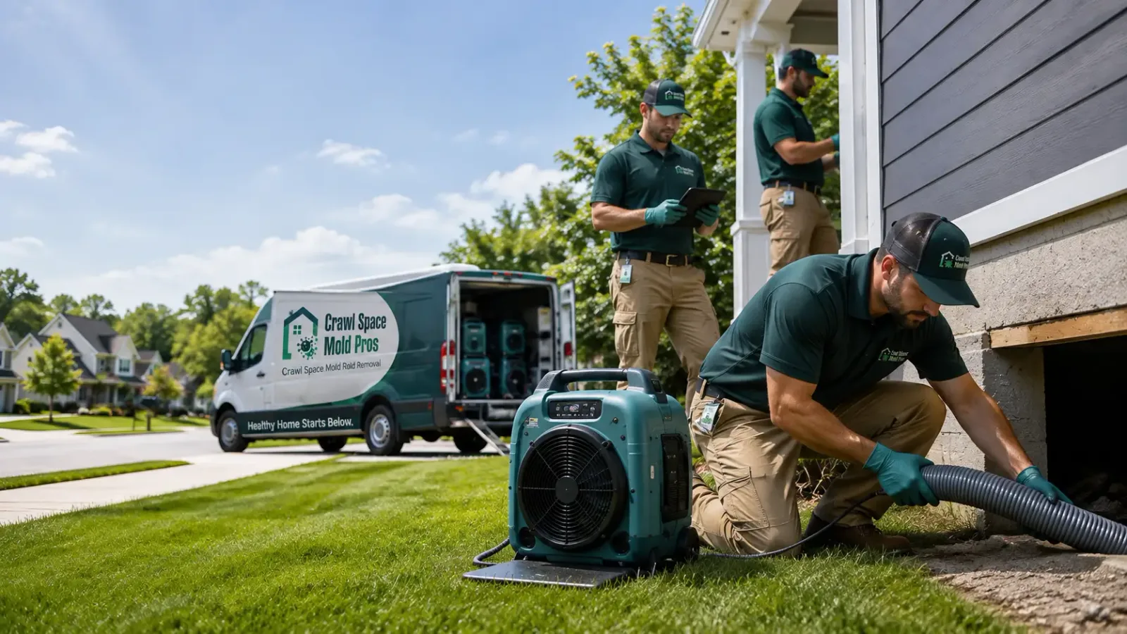 Crawl Space Mold Removal in Argyle, WI